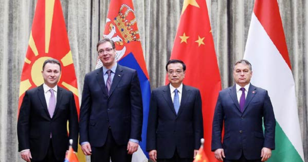 China is raising its flag in Central and Eastern Europe