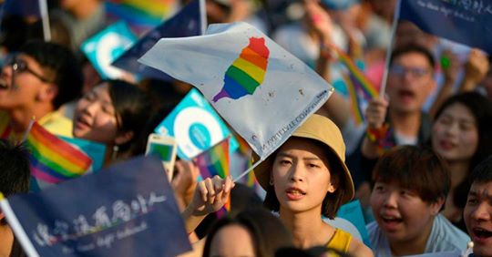 Taiwan a sňatky párov rovnakého pohlavia
