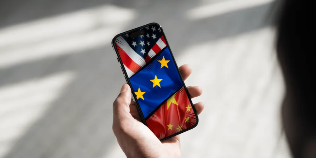 Situation report: Reflecting on the EU-China-US triangle on V4 social media